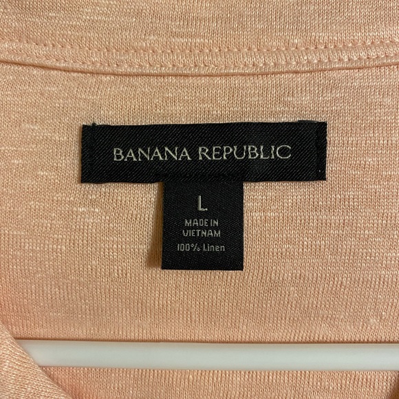 NWOT Banana Republic linen resort shirt - Picture 5 of 6